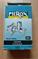 Merox Eckventil 1/2 mit Schubrosette 10mm, neu Nordrhein-Westfalen - Ahlen Vorschau