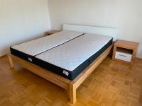 Hochwertiges Doppelbettset mit Matratzen und Nachtschränken! Hessen - Gelnhausen Vorschau