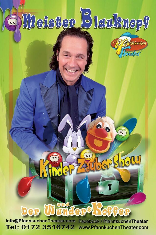 Kindershows Kinderprogramme *Zauberer & Clown* PfannkuchenTheater in Dresden