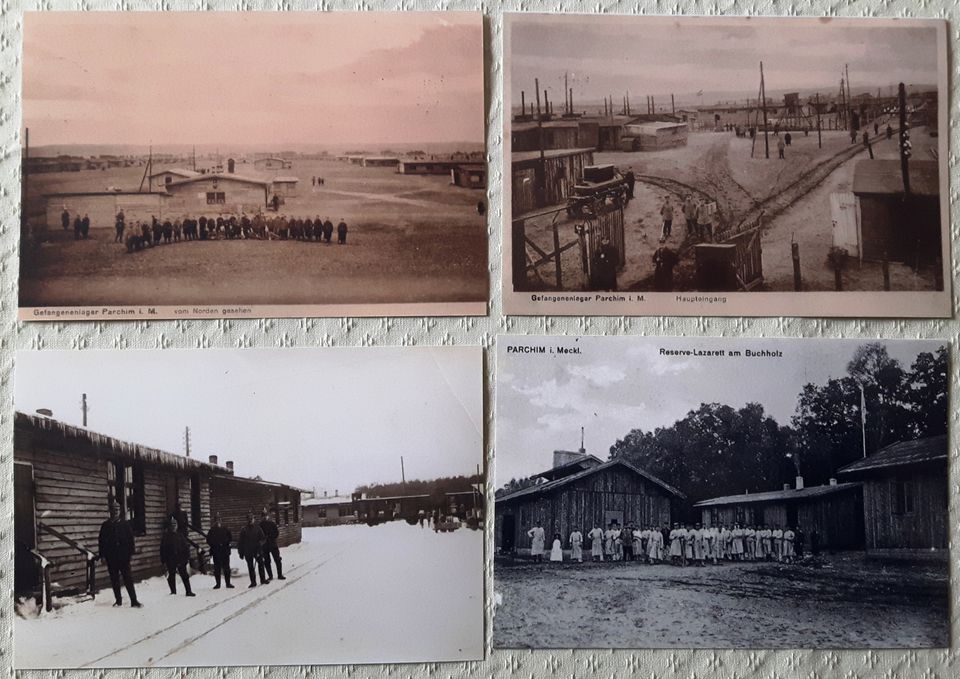 Fotos Kriegsgefangenenlager Parchim 1.Weltkrieg in Halle