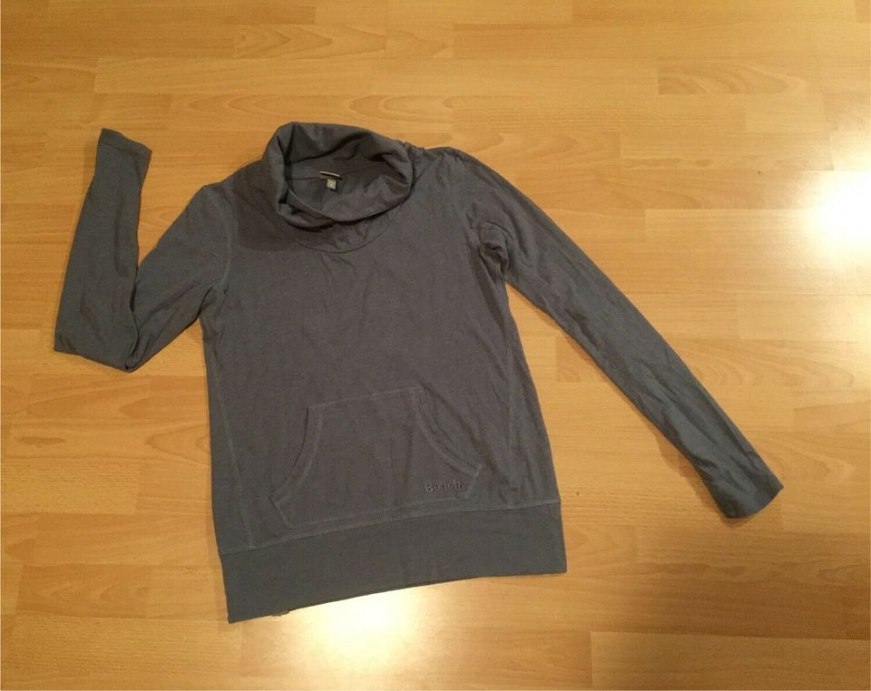 Sweatshirt Bench Pulli blau grau Pullover Shirt sportlich gr M in Weitramsdorf