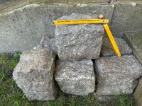 7 größere Granitsteine Pflastersteine Steine Deko  abzugeben Niedersachsen - Visbek Vorschau