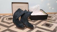 Marc O'Polo Damen Stiefel / Boots Wildleder blau | NEU Niedersachsen - Papenburg Vorschau