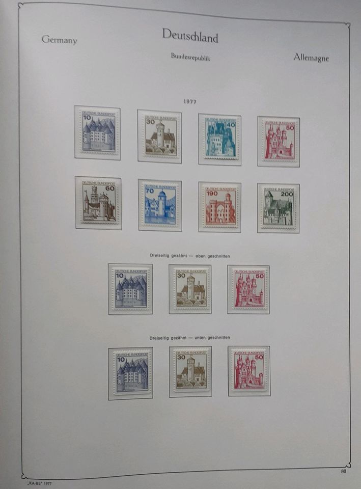 Deutsche Bundespost Postfrisch   1949 - 1980 in Bocholt