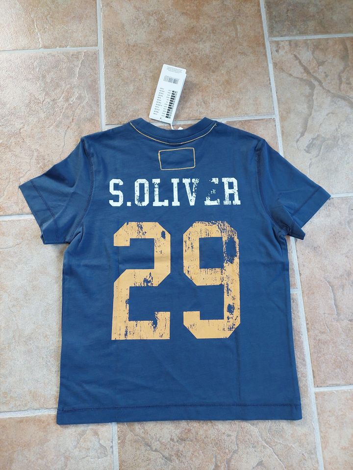 T-Shirt S. Oliver Gr. 128 NEU in Hammah