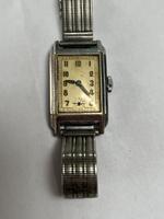 Alte Edelstahl Uhr mechanisch aus V2A Krupp-Stahl Vintage Sachsen-Anhalt - Biederitz Vorschau