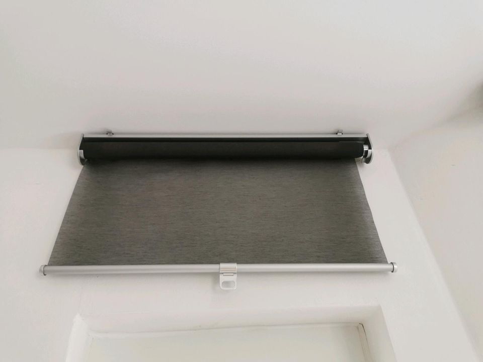 Ikea Rollo Grau blickdicht 100 cm in Marl