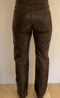 Lederhose Montgomery, DamenGr. 27/28, Herren  Gr. 30, dunkelbraun Bayern - Nittendorf  Vorschau