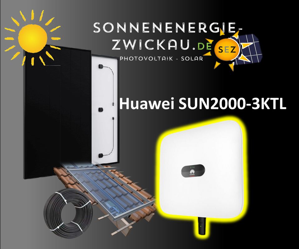 HUAWEI SUN2000 3KTL-M1- NEW Generation * 4 KW Photovoltaik komplett Anlage in Zwickau