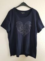 Neues T-Shirt von C&A Gr. 48/50 (XL) dunkelblau m. Herz Bergedorf - Hamburg Lohbrügge Vorschau