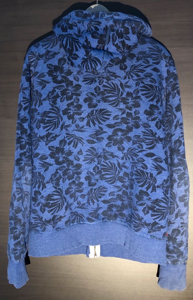 Superdry Sweatshirt / Jacke in blau, XL in Niederaula