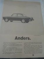 1 ORIGINALE AUTOWERBEANZEIGE VW 1500 ANDERS (1965) Bayern - Amberg Vorschau