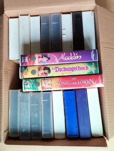 Kinder – VHS Videokassetten (21 Stück, gebraucht) in Sassenberg