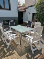13 Teile Gartenmöbel 6 Stühle Hochlehner 1 Tisch 6 Auflagen NEU Sachsen-Anhalt - Dessau-Roßlau Vorschau