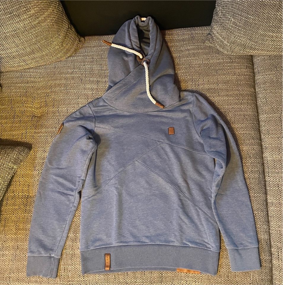 Naketano Pulli/Hoodie | Größe: M | blau | Herren in Schöffengrund