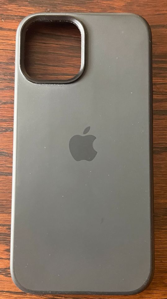 iPhone 12 Pro Max Silicone Case, black in Kiel