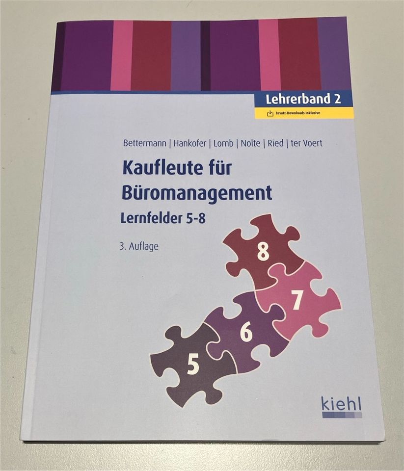 Kaufleute für Büromanagment - Kiehl Verlag - LF 1-8 NEU in Duisburg