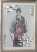 Gerahmtes Mugen-No Jyunin 1995 Hiroaki Samura Poster Niedersachsen - Geestland Vorschau