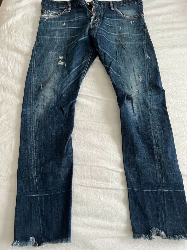 originale Dsquared2 Sexy Twist Jeans Größe 50 in Egelsbach