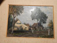 Ölgemälde "Haus der Landstraße" 1940 von Eberhard Riegele München - Berg-am-Laim Vorschau
