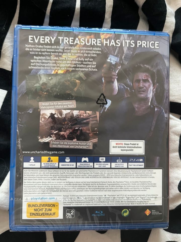 Uncharted 4 A Thief’s End/ neu( sealed) / PS4 in Rheinstetten