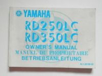 Yamaha RD 250 350 LC 4L1 Bedienungsanleitung Handbuch Nordrhein-Westfalen - Oberhausen Vorschau