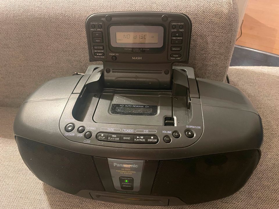 Panasonic CD Radiorecorder RX-DS05 - Topmodell - Fernbedienung in Telgte