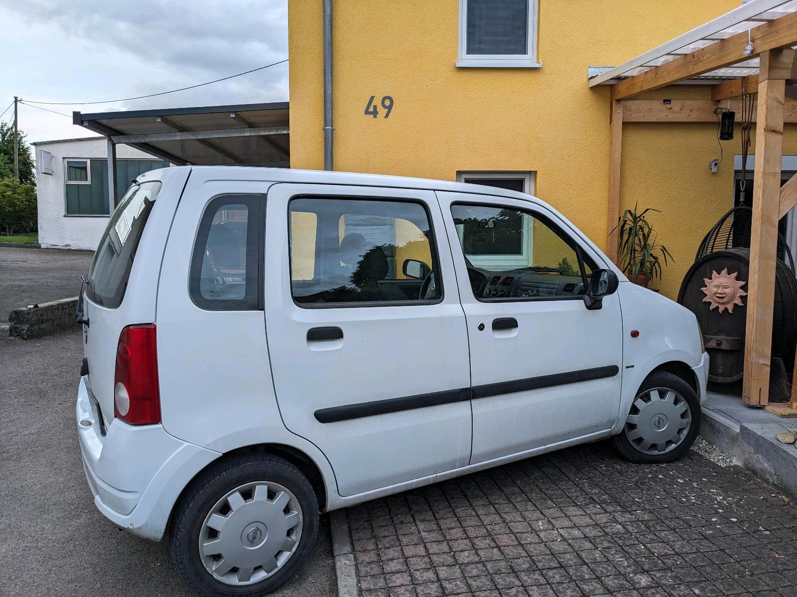Abbildung des Autos Opel Agila Kleinwagen