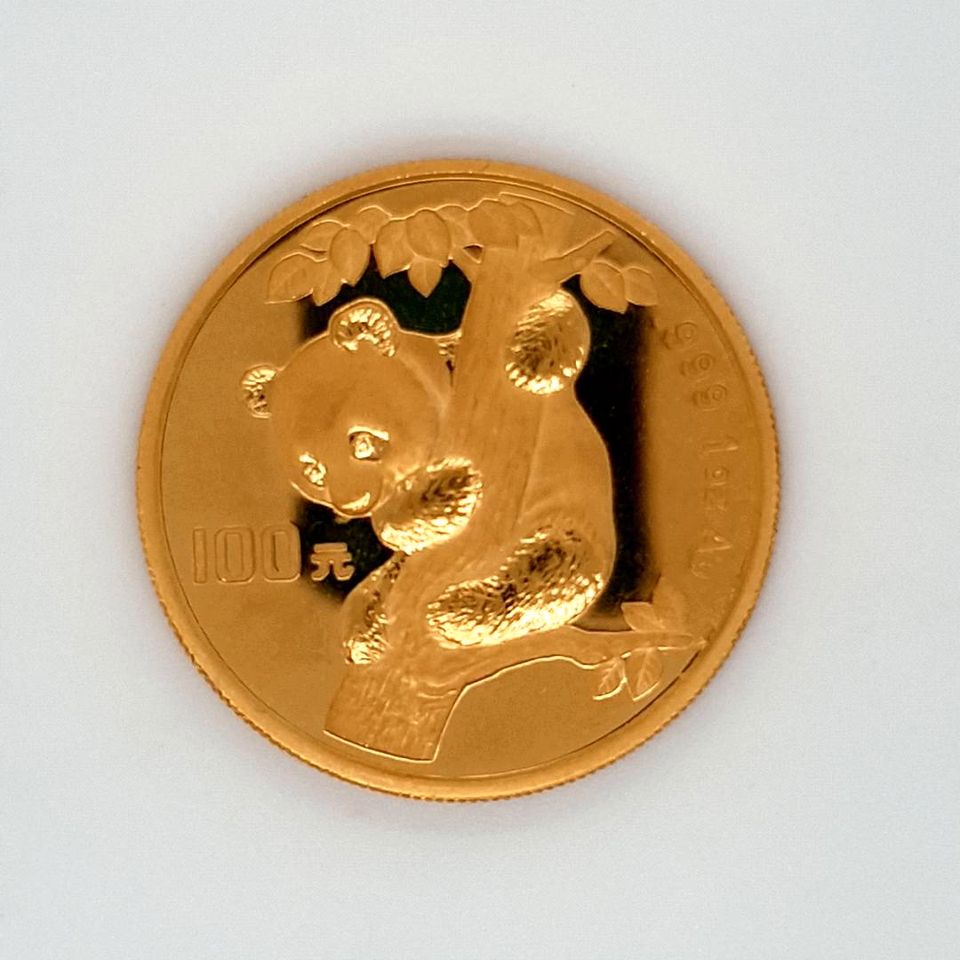 Münze Gelb Gold 999 China 100 Yuan 1996 Sammeln 187482 in Lübeck