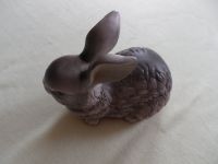 Hase Keramik Osterhase Osterschmuck H 19 cm, L 25 cm, B 15 cm Nordrhein-Westfalen - Netphen Vorschau