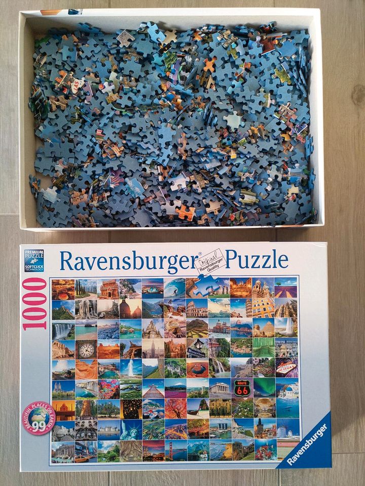 Ravensburger Puzzle - 99 Beautiful Places on Earth - 1000 in Roßhaupten