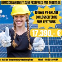 ⚡ 10kWp Photovoltaikanlage/Solaranlage inkl. Montage/Anmeldung ⚡ Baden-Württemberg - Mengen Vorschau