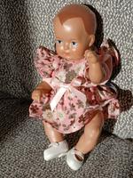 Schildkröt - Puppe 17 cm, Nr. 16, rosabuntes Kleid, Original Hessen - Schlüchtern Vorschau