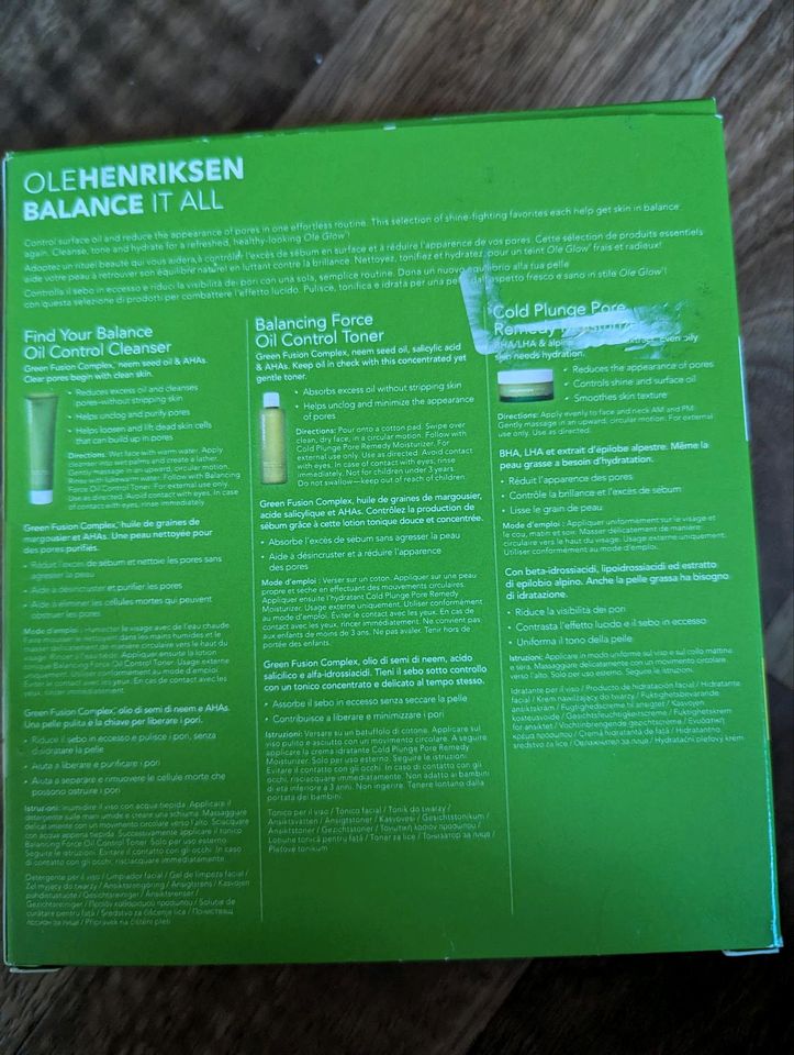 Ole Henriksen Balance It All Oil Control & Pore-Refining Set: neu in Pinneberg