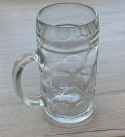 Maßkrug Original 1 Liter Glas Bierkrug Sommer Humpen Biergarten Niedersachsen - Seevetal Vorschau