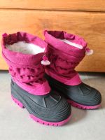 Gefütterte Gummistiefel 27 pink wasserdicht Bayern - Goldbach Vorschau