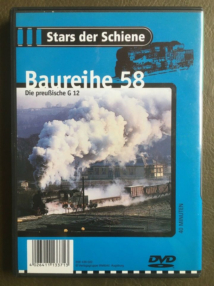 Doppel DVD Stars der Schiene Baureihe 189 und 58 in Erfurt