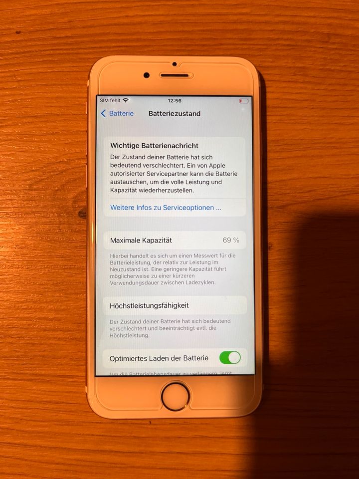 iPhone 6s Roségold 128GB, gebraucht in Dinklage