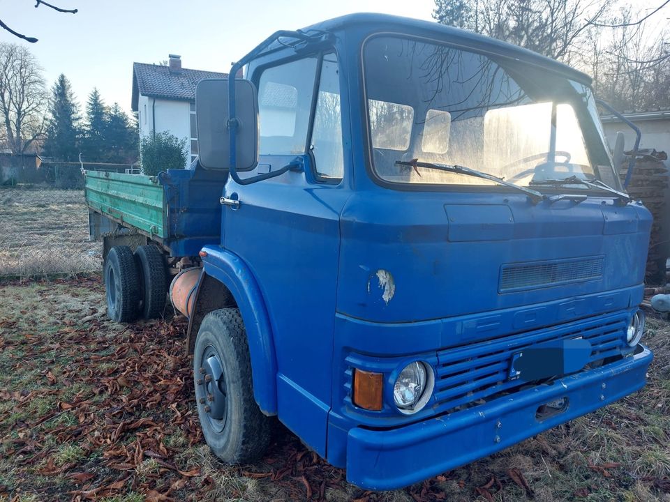 Oldtimer LKW Kipper Ford N-Serie Baustelle 7,5 Tonner in Stadtbergen