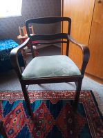Stuhl antik Sessel Massivholz gepolstert Lehnstuhl Dithmarschen - Wesseln Vorschau