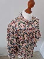 Bluse ESPRIT Oberteil millefleurs Tunika floral Rüschen 36 Bayern - Erlangen Vorschau