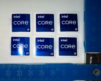 INTEL CORE i9 11th AUFKLEBER ¦ STICKER Bayern - Regen Vorschau