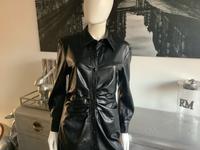 Zara Lederkleid Kunstleder schwarz sexy Hamburg-Mitte - Hamburg Borgfelde Vorschau