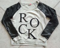 Sweatshirt ONLY, Gr. 36, mit Aufdruck ROCK, Nieten, neu Hessen - Niedernhausen Vorschau