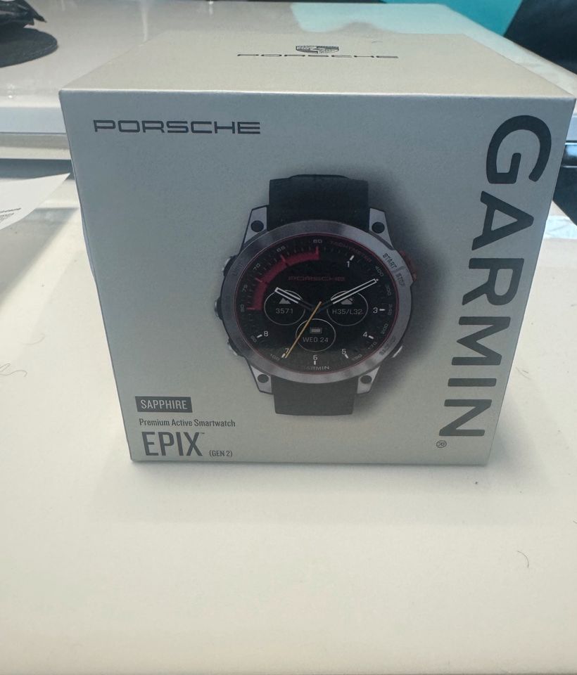 Smartwatch Porsche x Garmin® Epix 2 Neu verpackt mit Rechnung in Recklinghausen