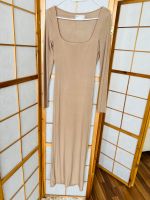 Asos Maxikleid Beige Nude hautfarben 38 M neu Stretch wie Skims Berlin - Köpenick Vorschau