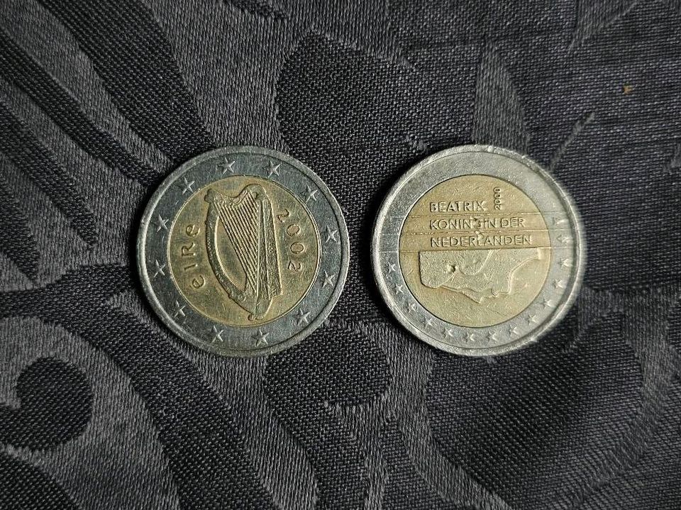 2 Euro Münzen Griechenland, Luxemburg uvm. Sammlermünzen in Strausberg