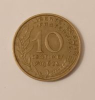 Frankreich 10 Centimes 1963 Münze Nordrhein-Westfalen - Hamm Vorschau