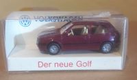 Wiking 052/ VW Golf 3 violett „Der neue Golf“ Werbemodell H0 OVP Wandsbek - Hamburg Bramfeld Vorschau