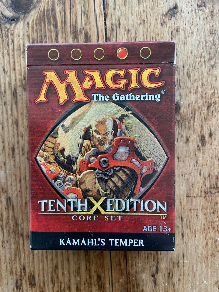 MTG, Tenth Edition: Kamahls´s Temper Theme Deck, englisch, neu in Köln